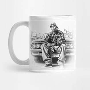 Gangsta rapper pac Mug